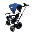 thumbnail image 3 of Triciclo Evolutivo Angelin Baby  IS3041Z con asiento giratorio y baston Azul -, 3 of 6