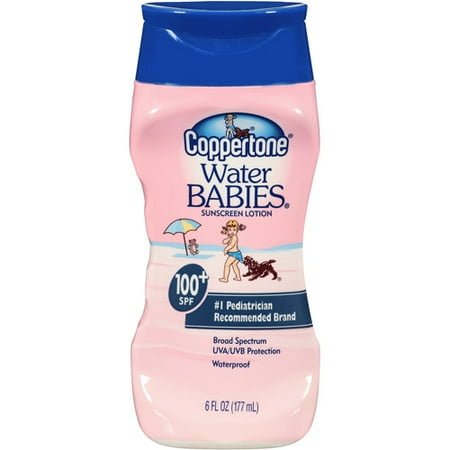 Coppertone Water Babies Sunscreen SPF 100+, 6 oz