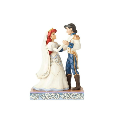 Jim Shore Disney Ariel & Prince Wedding 4056749