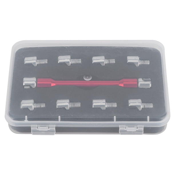 JUEGO DE LLAVES PARA RADOS DE MOTOCÍTERA, LLAVE PARA RADOS CON CNC 5.0 5.2 5.4 5.6 5.8 6.0 6.2 6.4 6.6 6.8 mm, Llave Dinamométrica Para Radios de Moticleta de 3.7