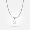 thumbnail image 4 of Custom Jersey Number Pendant With Chain Necklace, 4 of 62