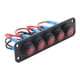 thumbnail image 2 of Panel de control de interruptor Cola 12 V encendido y apagado LED rojo, 2 of 8