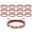 Red, variant on 12 Pieces Benedictines Prayer Bracelets Adjustable Christians Symbols Handchains Inspirational Jewelry for Daily Wear