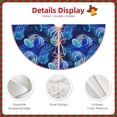thumbnail image 3 of Sikiie Glowing Jellyfish Pattern Christmas Tree Skirt, Christmas Tree Decorations, Christmas Decor, Tree Mat Decoration(30-48IN)-30", 3 of 6