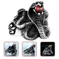 thumbnail image 3 of MasteelfCA Snake Ring Red Gem Ring Titanium Steel Ring Personalized Ring Men Ring Jewelry, 3 of 7