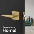 thumbnail image 2 of Mega Handles | Schein Passage Lever | Satin Brass, 2 of 3