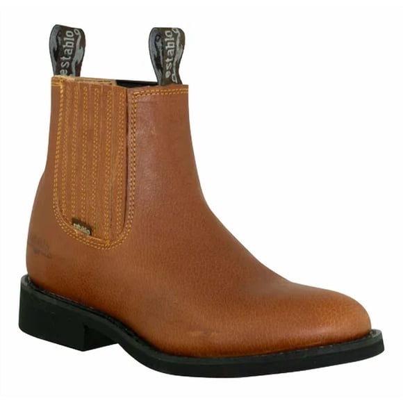 Bota Botín Establo Piel Res Suela Goma Modelo 555