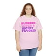 thumbnail image 2 of DJH Apparel | Blessed, Loved & Highly Favored Christian Unisex T-shirt, 2 of 5