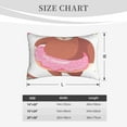 thumbnail image 6 of Fotbe Sloth with Donuts1 Pillow Cases - Envelope Closure - Luxury, Extra Soft, Cooling Pillow Covers - Wrinkle, Fade, Stain Resistant-20"x30", 6 of 9