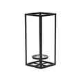 thumbnail image 5 of Pembertale Tall Square Black Metal Lantern - Small, 5 of 7