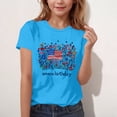 thumbnail image 3 of Rciityk Boys Girls 4th of July T-Shirt Kids Independence Day Printed Crew Neck Short Sleeve Tee Shirts 3-15 Years, 3 of 5