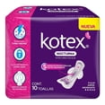 thumbnail image 1 of Toallas femeninas Kotex Nocturna extra larga con alas flujo super abundante 10 piezas, 1 of 4