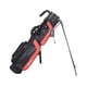 thumbnail image 3 of Bolsa de soporte de golf DYNWAVEMX portátil para palos de golf negro rojo, 3 of 8