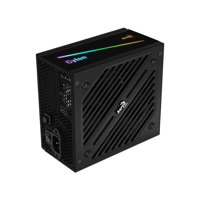 Fuente de poder Aerocool Cylon RGB de 600W, ATX, 80 PLUS Bronze. AeroCool 4718009157248