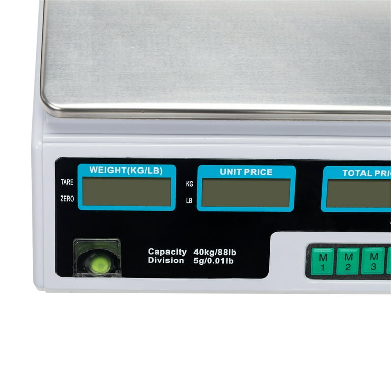 Dropship Supermarket Kitchen Scales Stainless Steel Weighing For Food Diet  22lb(1oz) Balance Measuring LCD Precision Electronic Vegetable Mark; Postal  Scales/digital Scale; Without Batteries to Sell Online at a Lower Price