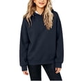 thumbnail image 2 of Sevevn Girls Casual Long Sleeve Hoodies Cute Oversized Pocket Sweatshirt Tops, 2 of 6