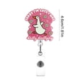 thumbnail image 3 of Uuiauoio Enrouleur de Badge Rétractable pour Porte-Badge, Porte-Clés Rétractable Robuste avec Ressort, Corde, Mousqueton et Anneau Porte-Clés, 3 of 6