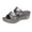 Gray, variant on Samickarr Summer Slippers For Women Indoor And Outdoor Wide Women's Fashion Summer Solid Peep Toe Casual Wedge Platform Shoes Ladies Sandals