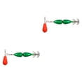 thumbnail image 3 of 2 cebos de pesca con jigging de calamar y anzuelos de pulpo con múltiples agujas Verde, 3 of 9