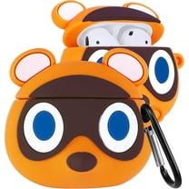 for Airpod 1&2 Case Cute Cartoon 3D Soft Silicone Air Pods Funny Cover Kawaii Fun Cool Animal Unique Design Shell Fashion Stylish Girls Kids Teens Women Cases for Airpods 1/2(BigEyedDog)