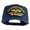 Navy, variant on U.S. Marine Airwing Vietnam Veteran Patched Solid Cotton Twill 5 Panel Prostyle Snap Cap - Navy OSFM