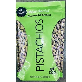 Wonderful No Shells Pistachios, Roasted and Salted, 0.75 oz Bag, 9 Bags/Box, 4 Boxes/Carton Wonderful No Shells Pistachios, Roasted and Salted, 0.75 oz Bag, 9 Bags/Box, 4 Boxes/Carton