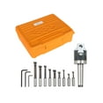 thumbnail image 5 of waltyotur 2 Inch Boring Head MT3 Shank 3/8 Inch - 16 Thread Boring Tool Set Steel with 9Pcs 1/2 Inch Carbide Boring Bar Set, 5 of 6