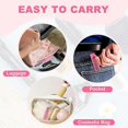 thumbnail image 4 of Portable Folding Double Head Hair Brushes Compact Anti-Static Travel Hair Comb for Handbag, 4 of 5