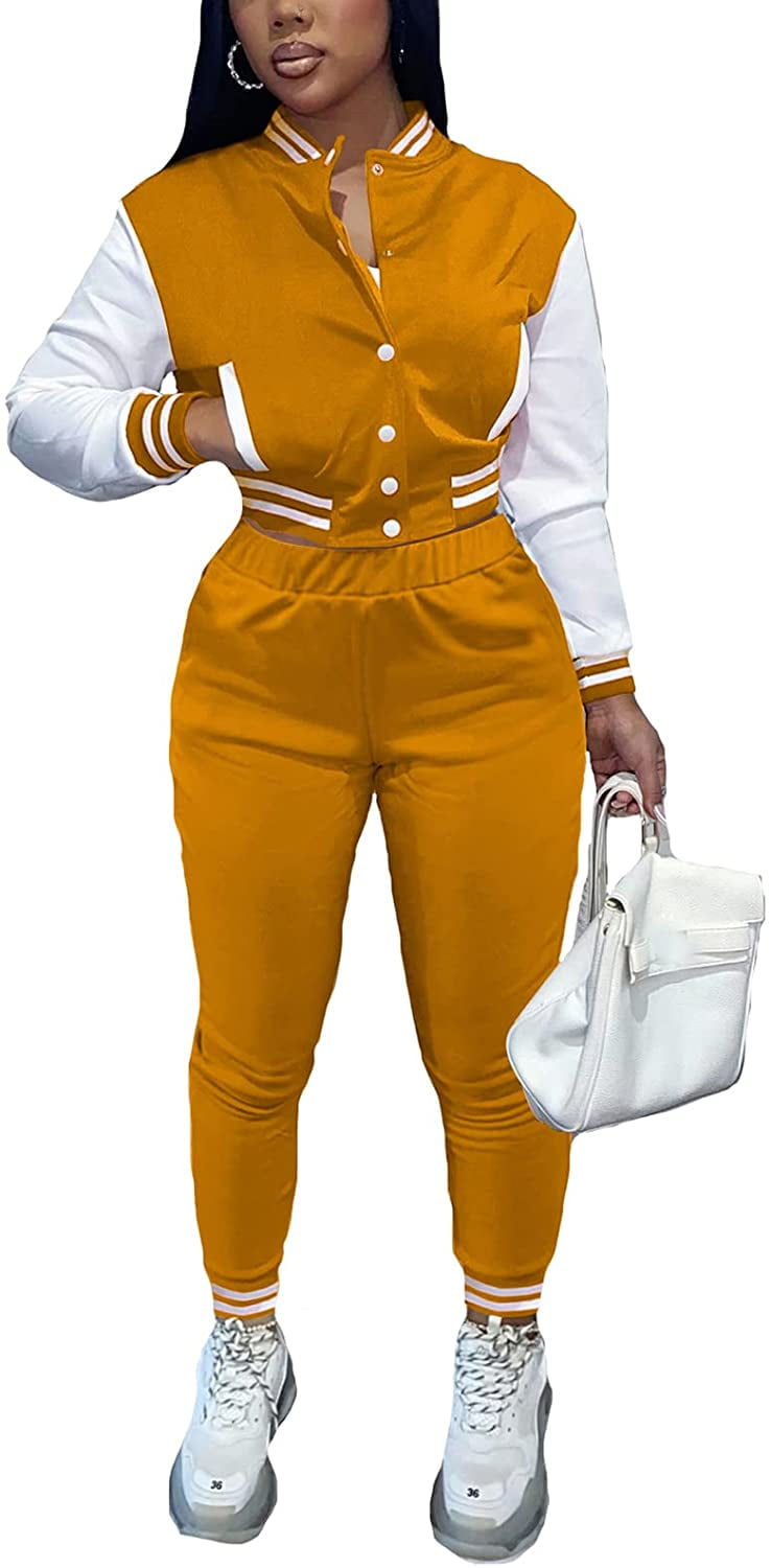 Women's Baseball Jackets Casual Varsity 