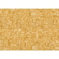 thumbnail image 1 of Ahgly Company Indoor Rectangle Patterned Chrome Gold Yellow Area Rugs, 8' x 12', 1 of 6