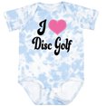thumbnail image 3 of Inktastic I Love Disc Golf Boys or Girls Baby Bodysuit, 3 of 5