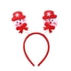 thumbnail image 2 of Ganfancp Christmas Hair Bands Hair Accessories Cartoons Headdress Christmas Cute Furball Girl Children Holiday Dress Up Hair Accessories Decoration Can Be Oscillated Ofertas Flash Liquidación 1*Chris, 2 of 6