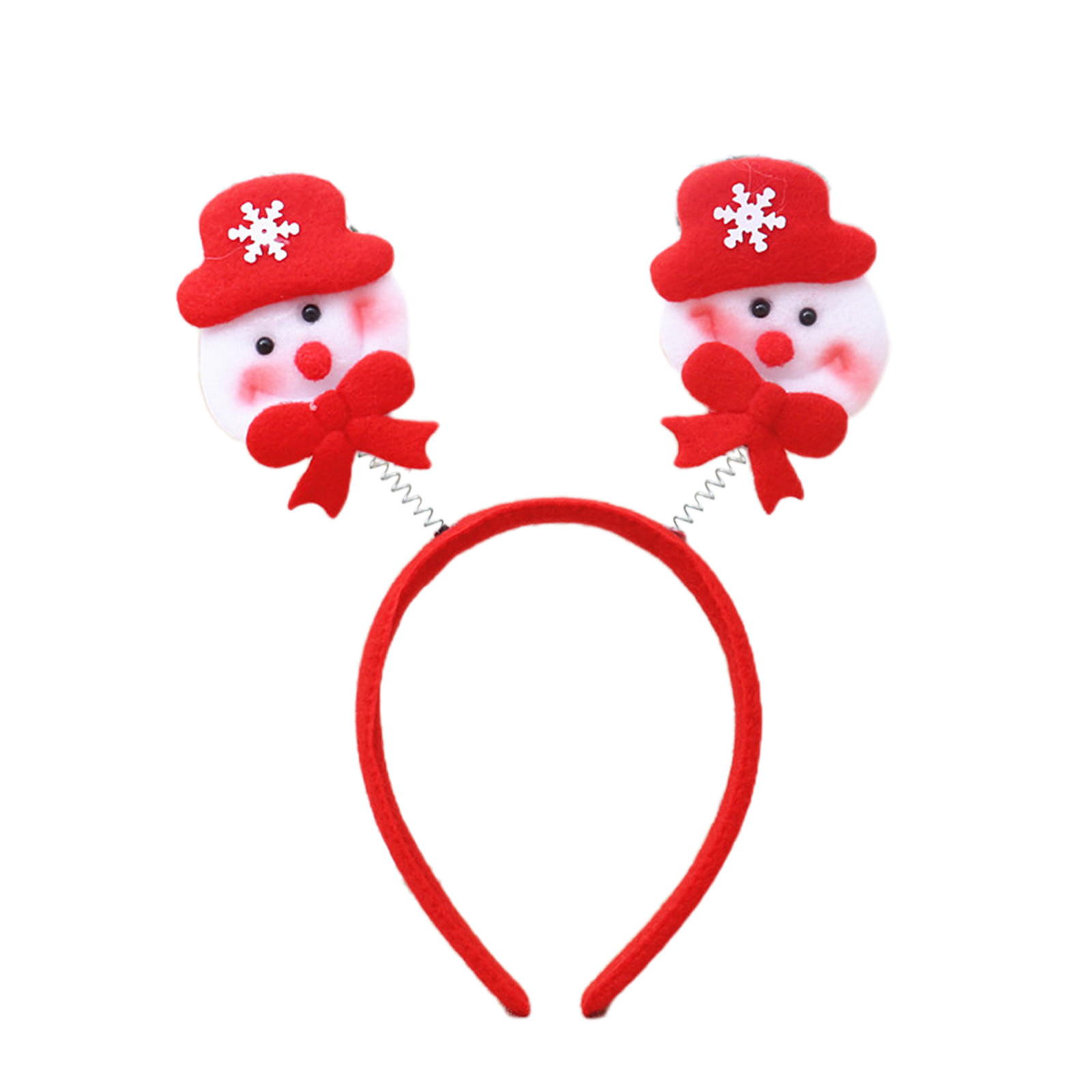 12 élastiques à Cheveux De Noël - Motifs Père Noël, Bonhommes De Neige Et Sapins - Pour Filles, Femmes, Fêtes