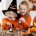 thumbnail image 3 of Paquete de 3 mini estatuas de calabaza de Halloween, mini calabaza de resina, adorno fantasma, cuento de hadas, decoración de jardín de Halloween, muñeca de calabaza, paisaje en miniatura, decoración de jardín para el hogar al aire libre (estilo vivo) oso de fresa Electrónica, 3 of 5