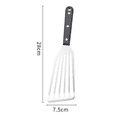 thumbnail image 2 of Espátula para pescado de acero inoxidable, espátula para freír cocina-920 mango Shen Guibao MFZFUKR CPB-DE-LYY1471-4, 2 of 5