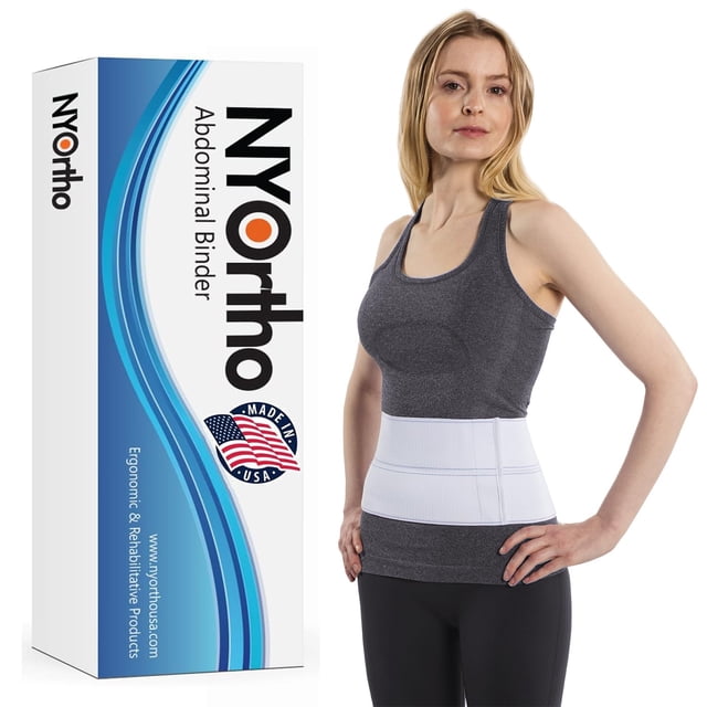 Abdominal Binder NyOrtho, compresión postoperatoria de 2 paneles