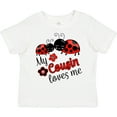thumbnail image 3 of Inktastic My Cousin Loves Me with Cute Ladybugs Boys or Girls Toddler T-Shirt, 3 of 5