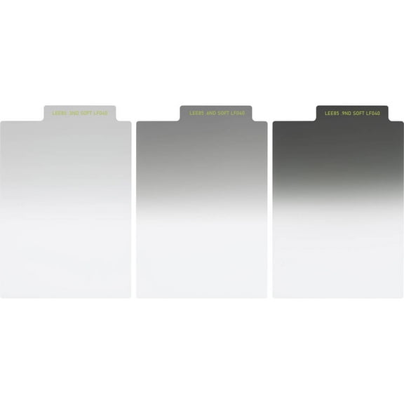 Lee Filters LEE85 85x115mm Neutral Density Soft Grad Resin Filter Set