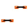 thumbnail image 1 of Ruiboury PVC Nylon Strap Armrest Grab Handle Inflatable Canoe Kayak for Orange 31x7CM 2Set, 1 of 6