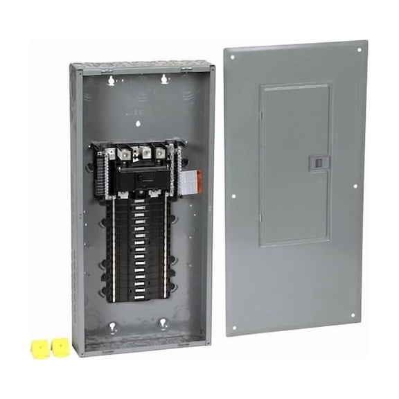 Load Center, QO, 30 Spaces, 200A, 120/240V AC, Main Circuit Breaker, 1 Phase