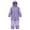 Purple, variant on PINQI Girls One Piece Snowsuits Winter Waterproof Insulated Snowboard Snow Suits Teen Kids Padded Windproof Ski Bib Overall