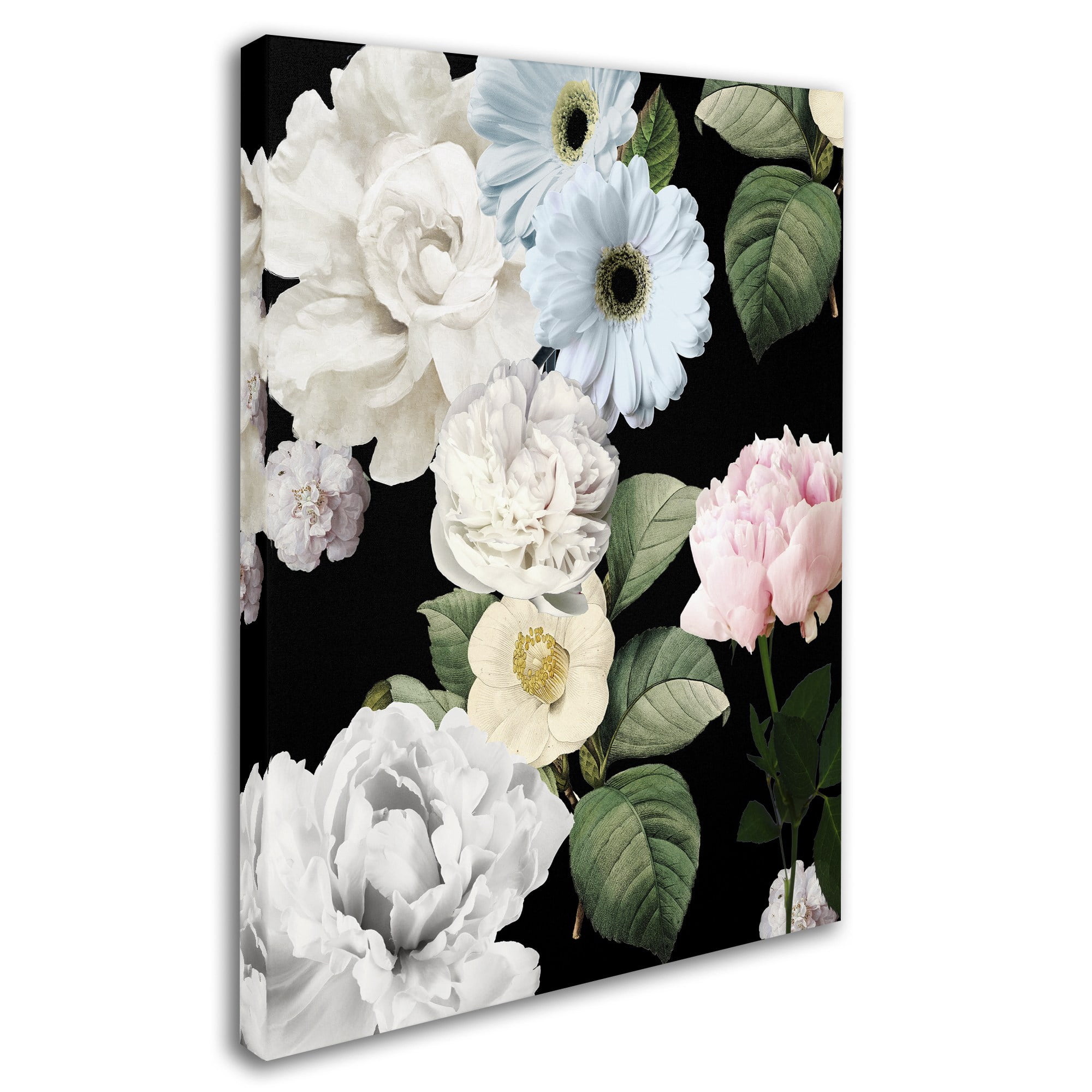 Trademark Fine Art "Wallflowers" Canvas Art by Color Bakery
