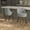 Gray, variant on Genpo 24" Counter Height Bar stools Set of 2, White Leather Bar Stools with Backs, Swivel Counter Stools with Wooden Legs For Kitchen Island