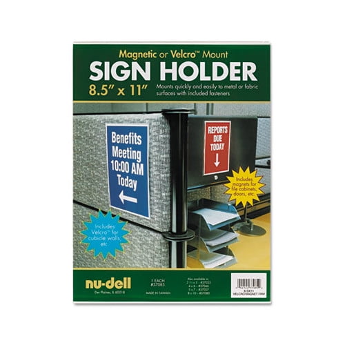 Nudell Plastics Plastic Sign Holder Walmart Com