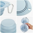 thumbnail image 4 of DISEN Collapsible Dog Bowl, Foldable Dog Travel Bowls with Clasp for Traveling, Walking, Hiking, 4 of 5
