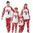 thumbnail image 2 of Family Christmas Pajamas Matching Sets Fashion Sets Couples Matching Holiday Sleepwear, 2 of 6