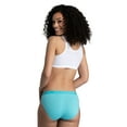 thumbnail image 6 of Fruit of the Loom Women's Energize Collection Cotton Stretch Bikini Underwear, 4-Pack, 6 of 9