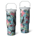 thumbnail image 2 of 1pc Dog-2 30oz Tumbler with Straw & Handle - Insulated Stainless Steel Cup | Holiday Gift for Man Women (Christmas, Valentine's, Birthday), 2 of 7