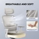 thumbnail image 4 of Yeshouse Silla de oficina ergonómica de malla con respaldo alto, lumbar ajustable, reposabrazos 3D, reposacabezas y reclinación, silla de escritorio giratoria y transpirable, 4 of 8