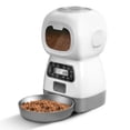 thumbnail image 1 of Alimentador automático para mascotas, temporizador, grabación de voz, Control telefónico, dispensador de comida para perros y gatos para interiores, Adaptador de enchufe de la UE de 3,5l, 1 of 8